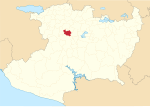 Mexico Michoacan Paracho location map